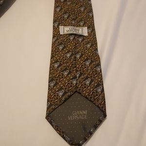 Men's Versace medusa tie